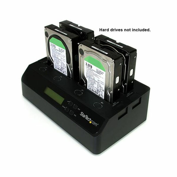 Graveur externe Startech SATDOCK4U3RE USB Noir SATA Graveur externe Startech SATDOCK4U3RE USB Noir SATA