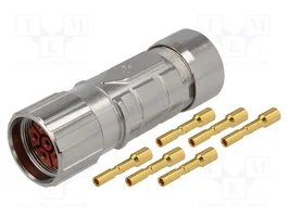LAPP Connecteur M23 LS1 femelle 6 broches industriel blindé doré