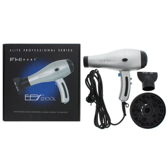 FHI Heat Elite Professional Series Sèche-cheveux électrique, Argent FHI Heat Elite Professional Series Sèche-cheveux électrique, Argent