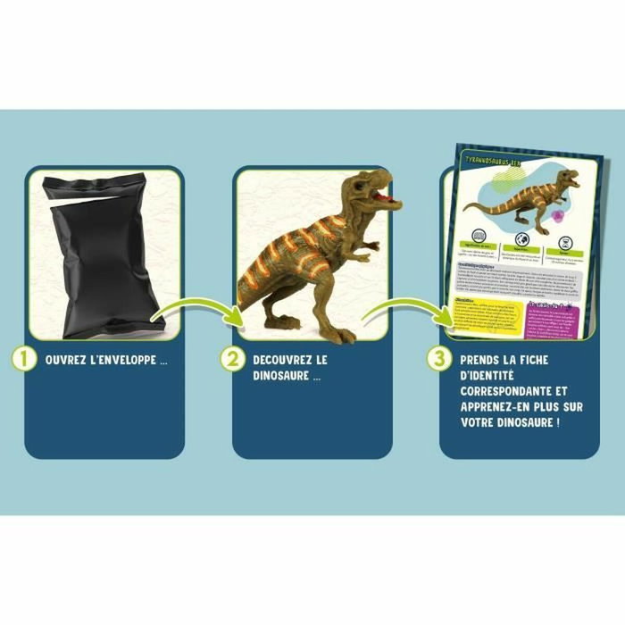 Lisciani Giochi Un mois avec les dinosaures - Kit Scientifique - 31 dinosaures
