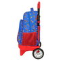 Cartable à roulettes Mickey Mouse Clubhouse Today Bleu 33 x 45 x 22 cm