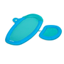 Bestway 43553 Colchoneta Hinchable Deluxe Flex' n Fold Playa y Piscina 171x94 cm