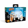 Konix Coque de Protection pour Manette DualSense PS5 - Silicone - Motif Konoha et Naruto - Blanc