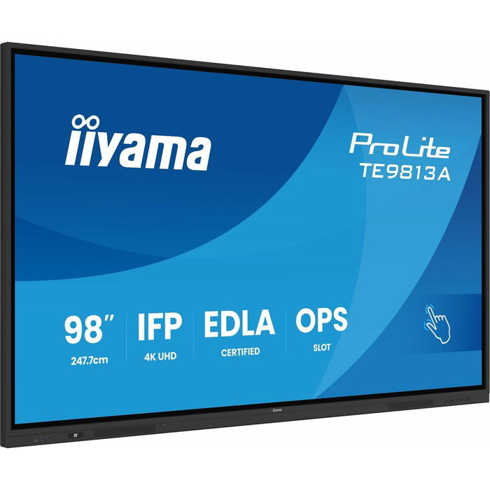 Écran Iiyama TE9813A-B1AG 98" 4K Ultra HD LCD