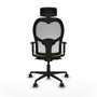 Piqueras y Crespo Chaise de Bureau 1D036N2 Crème