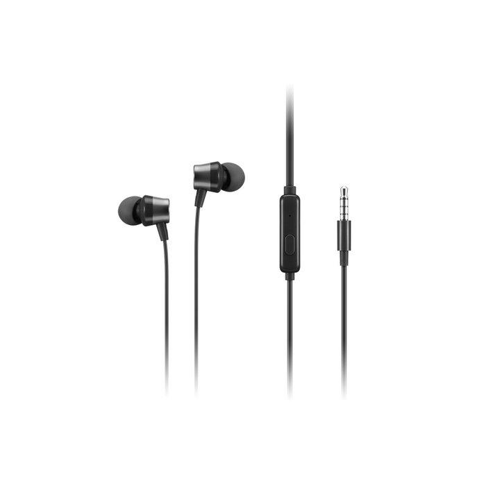Lenovo 4XD1J77352 Écouteurs Intra-auriculaires avec Micro Noir Lenovo 4XD1J77352 Écouteurs Intra-auriculaires avec Micro Noir