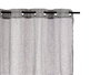 Giftdecor Rideau Visuel Gris Foncé 140x260 cm en 100% Polyester (Set de 6)