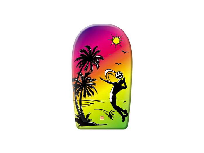 Unice Table de surf de plage 84 cm pour enfants de 3 à 12 ans en PVC multicolor - Instructions en espagnol