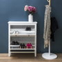 Home Deco Factory Meuble zapatero Elisabeth à 2 portes