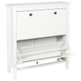 Home Deco Factory Meuble zapatero Elisabeth à 2 portes