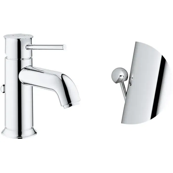 Grohe Mitigeur de lavabo Start Classic, chromé, monocommande, taille S, cartouche céramique 28 mm, réf. 23782000