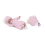 Antonio Juan Muñeca Baby Toneta Palabritas - Poupée bébé parlante avec porte-bébé, 34 cm - Son, lumière, 10 langues (dont Français) - Fonctionne avec piles