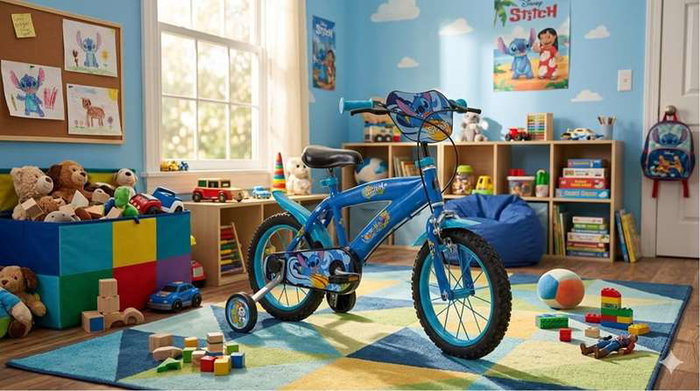 Toimsa Vélo Stitch 12 pouces Bleu
