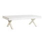 Table Basse DKD Home Decor 140 x 70 x 42 cm Métal Bois de manguier