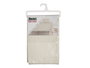 Arte Regal Nappe en plastique 140x140 cm Motif losanges Blanc et jaune clair (Set de 12)