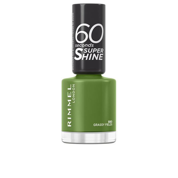 Rimmel London Vernis à ongles 60 Seconds Super Shine #880, Vernis à séchage rapide, Brillant exceptionnel, 8 ml Rimmel London Vernis à ongles 60 Seconds Super Shine #880, Vernis à séchage rapide, Brillant exceptionnel, 8 ml