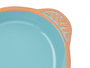 La Dehesa Cazuela en Terre Cuite Ronde avec Anses 20 cm Turquoise Bleu (Set de 8)