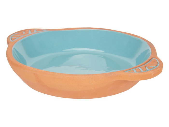 La Dehesa Cazuela en Terre Cuite Ronde avec Anses 20 cm Turquoise Bleu (Set de 8) La Dehesa Cazuela en Terre Cuite Ronde avec Anses 20 cm Turquoise Bleu (Set de 8)