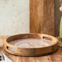 Home Deco Factory Plateau de service Dune Terracotta 35 cm