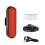 WOLFPACK LINEA PROFESIONAL Luz Led Trasera Pour Vélo ou Trottinette 100 Lumens