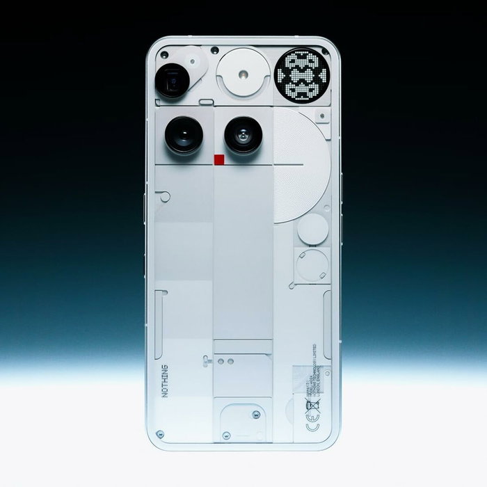 Smartphone Nothing PHONE 3 FLAGSHIP 6,67" 12 GB RAM 256 GB Blanc
