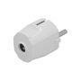 WOLFPACK LINEA PROFESIONAL Fiche Schuko 2P+T 16A Blanc