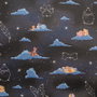 Loungefly Mochila Classic Clouds Disney, Sac à Dos 22.5x26.2x11.2 cm