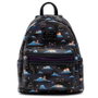 Loungefly Mochila Classic Clouds Disney, Sac à Dos 22.5x26.2x11.2 cm