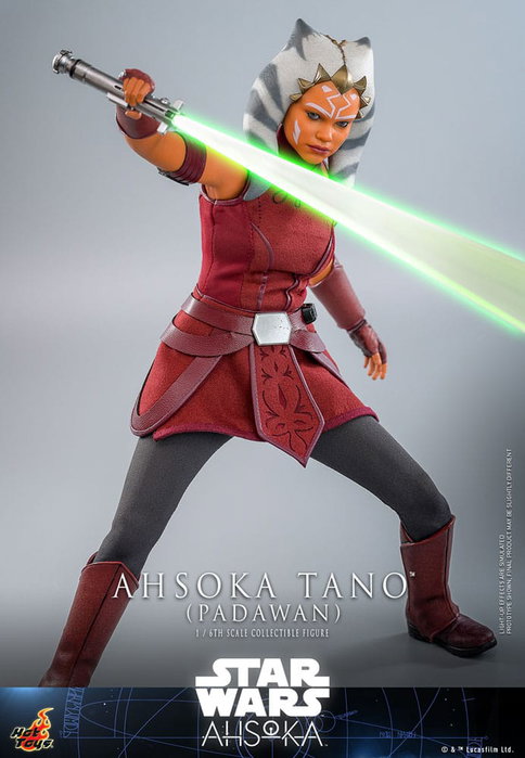 Hot Toys Star Wars: Ahsoka Tano (Padawan) figurine 1/6 - 27 cm