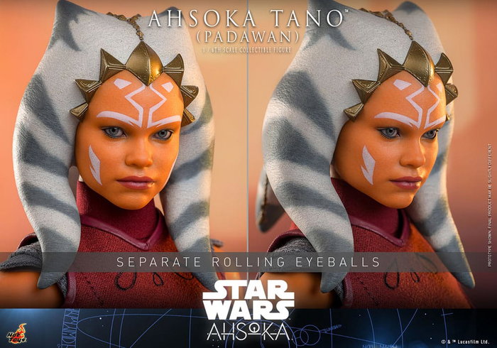 Hot Toys Star Wars: Ahsoka Tano (Padawan) figurine 1/6 - 27 cm