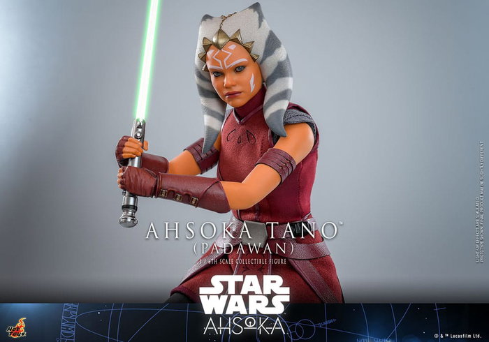 Hot Toys Star Wars: Ahsoka Tano (Padawan) figurine 1/6 - 27 cm