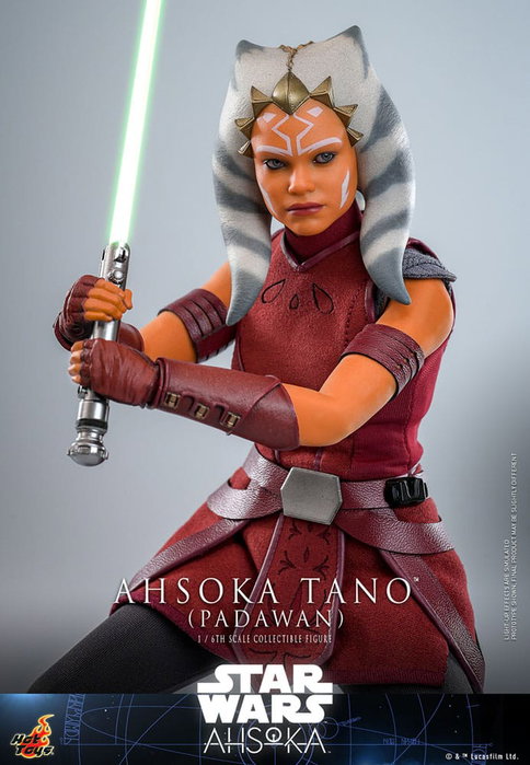 Hot Toys Star Wars: Ahsoka Tano (Padawan) figurine 1/6 - 27 cm