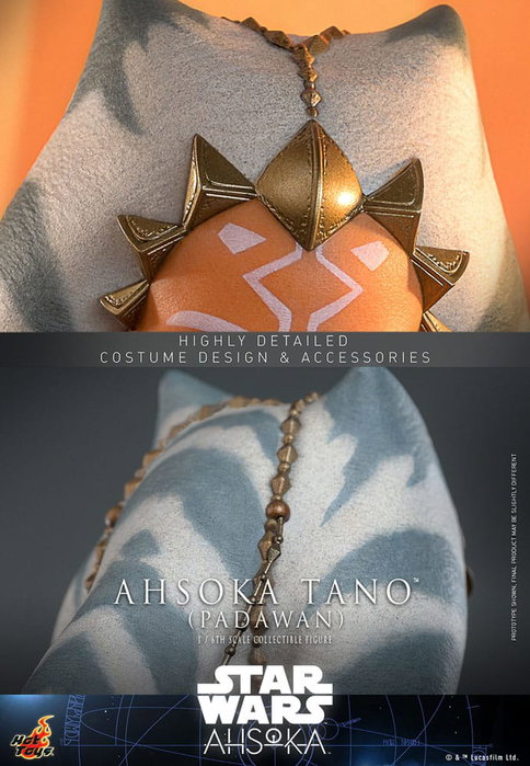 Hot Toys Star Wars: Ahsoka Tano (Padawan) figurine 1/6 - 27 cm