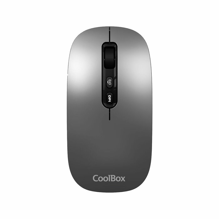 Souris sans-fil CoolBox COO-MOU-W02-G Gris 1600 dpi Souris sans-fil CoolBox COO-MOU-W02-G Gris 1600 dpi
