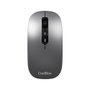 Coolbox Mouse Raton Souris Sans Fil IA W02 Gris - RF 2.4 GHz Bluetooth 5.0 Rechargeable USB-C 6 Boutons