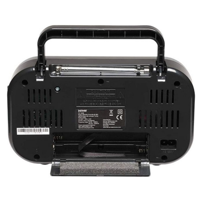 Radio Transistor Denver Electronics TR-51 Black Tuner AM/FM Noir Radio Transistor Denver Electronics TR-51 Black Tuner AM/FM Noir