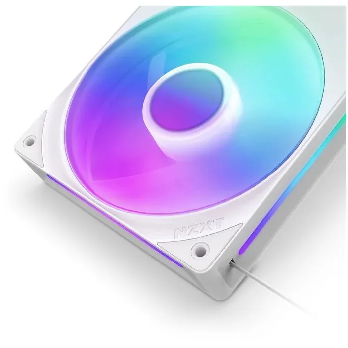 NZXT F240RGB Core Ventilateur PC 240 mm Blanc - RF-U24HF-W1 - Palier Hydrodynamique 500-2400 RPM NZXT F240RGB Core Ventilateur PC 240 mm Blanc - RF-U24HF-W1 - Palier Hydrodynamique 500-2400 RPM