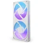 NZXT F240RGB Core Ventilateur PC 240 mm Blanc - RF-U24HF-W1 - Palier Hydrodynamique 500-2400 RPM