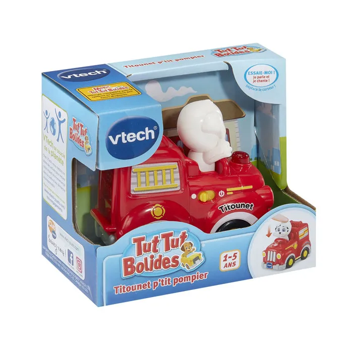 VTech - Tut Tut Bolides - Véhicules Animaux Parlants et Lumineux - Jouet Éducatif Musical pour Enfant de 1 à 5 ans