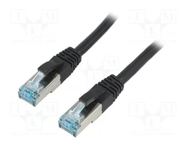 LOGILINK Câble de raccordement Cat 6a S/FTP RJ45 10m noir