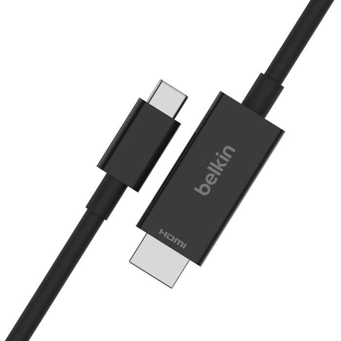Belkin Câble USB-C vers HDMI 2.1 2m Noir AVC012bt2MBK