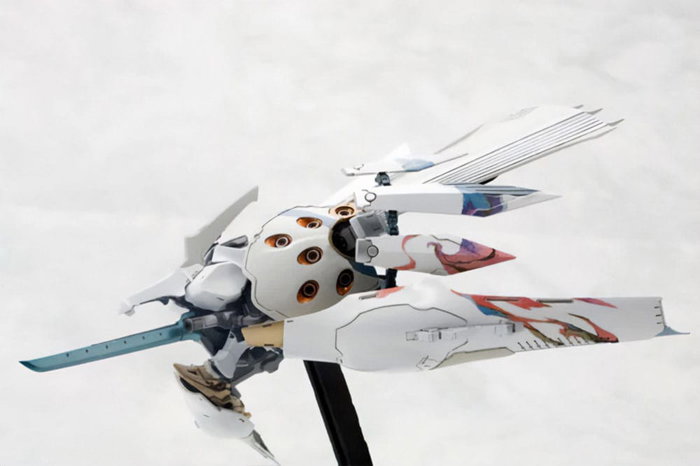 Ikaruga figurine Model Kit 1/144 Ginkei 16 cm