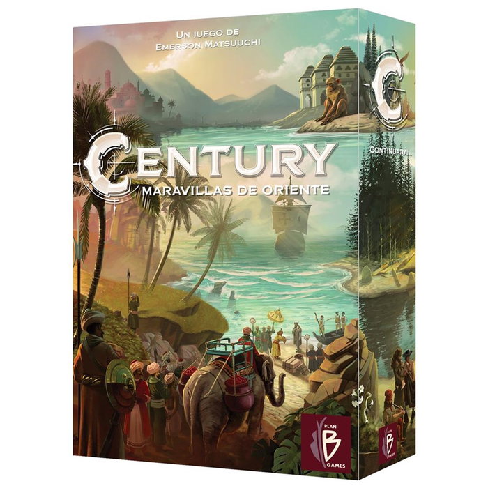 Asmodee PBG40030ESPT Century: Maravillas de Oriente Jeu de Société Stratégique pour 2 à 4 Joueurs dès 8 Ans - 30 à 45 Minutes Asmodee PBG40030ESPT Century: Maravillas de Oriente Jeu de Société Stratégique pour 2 à 4 Joueurs dès 8 Ans - 30 à 45 Minutes