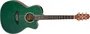 Takamine LTD2025 Guitare Electroacoustique Table Engelmann Massif Corps Koa Hawaiien Finition Antique Ever Green