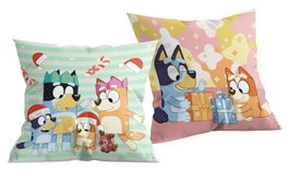 Halantex Bluey coussin Family Christmas 40 x 40 cm