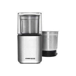 Rommelsbacher EGK 200 Moulin à épices et à café en acier inoxydable argenté