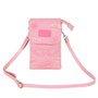 Karactermania Bolso Barbie - Sac de voyage pour téléphone portable 19x13x4 cm - Rose - En PVC avec intérieur polyester, sangle ajustable et compartiments