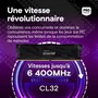 Crucial Pro OC CP2K16G64C32U5B Kit mémoire gamer 32 Go (2x 16 Go) DDR5-6400 CL32 Noir