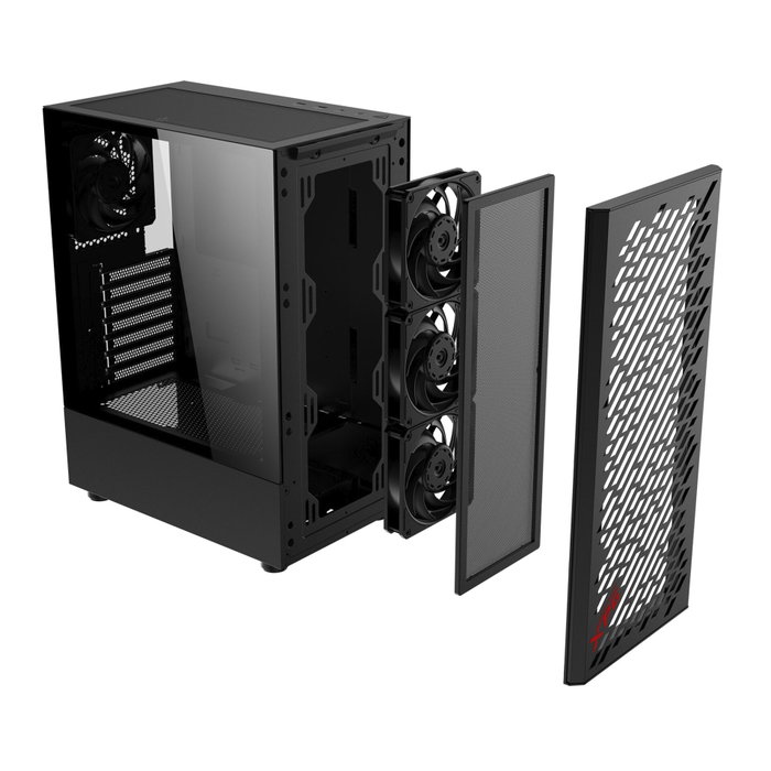 ADATA XPG VALOR AIR Midi Tower Black ADATA XPG VALOR AIR Midi Tower Black