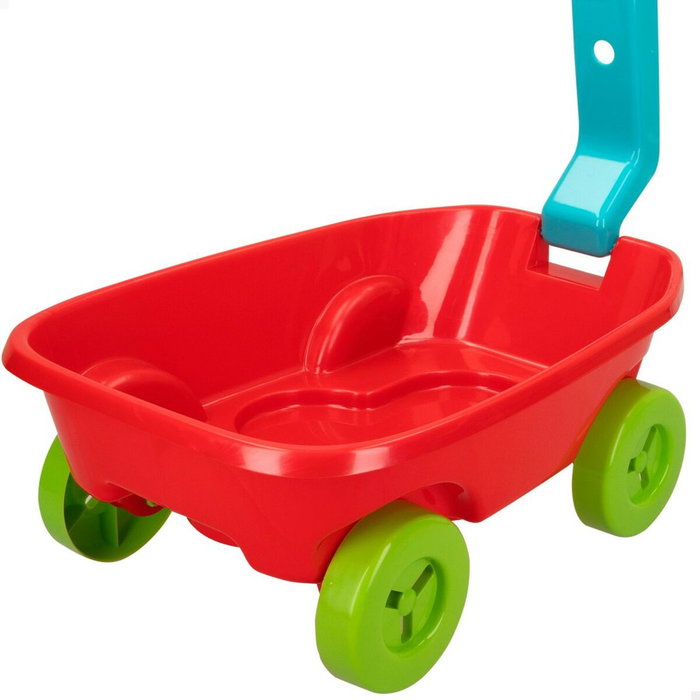 Set de jouets de plage Colorbaby Chariot polypropylène (12 Unités) Set de jouets de plage Colorbaby Chariot polypropylène (12 Unités)